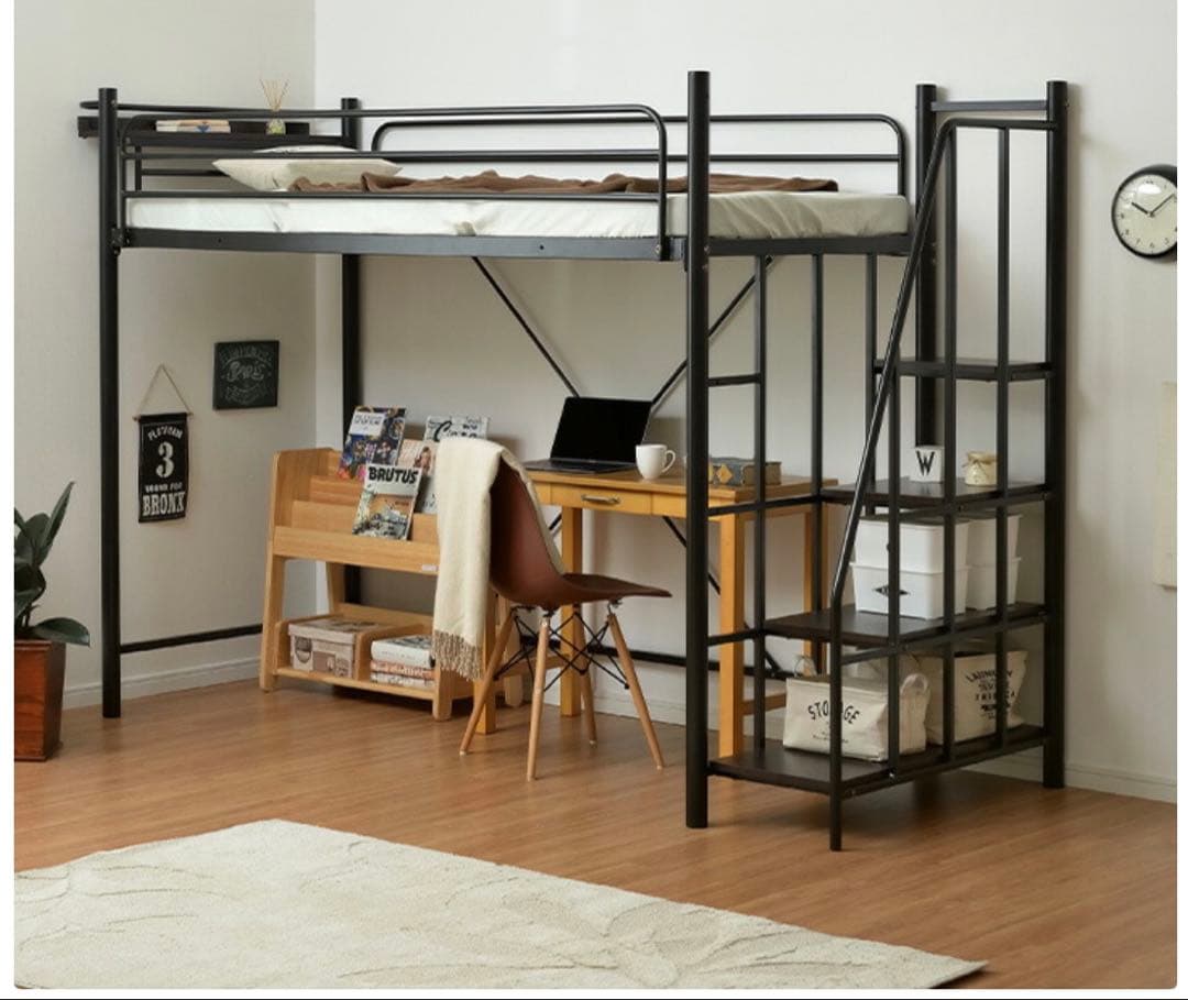 ブラックロフトベッド 取りに来られる方希望