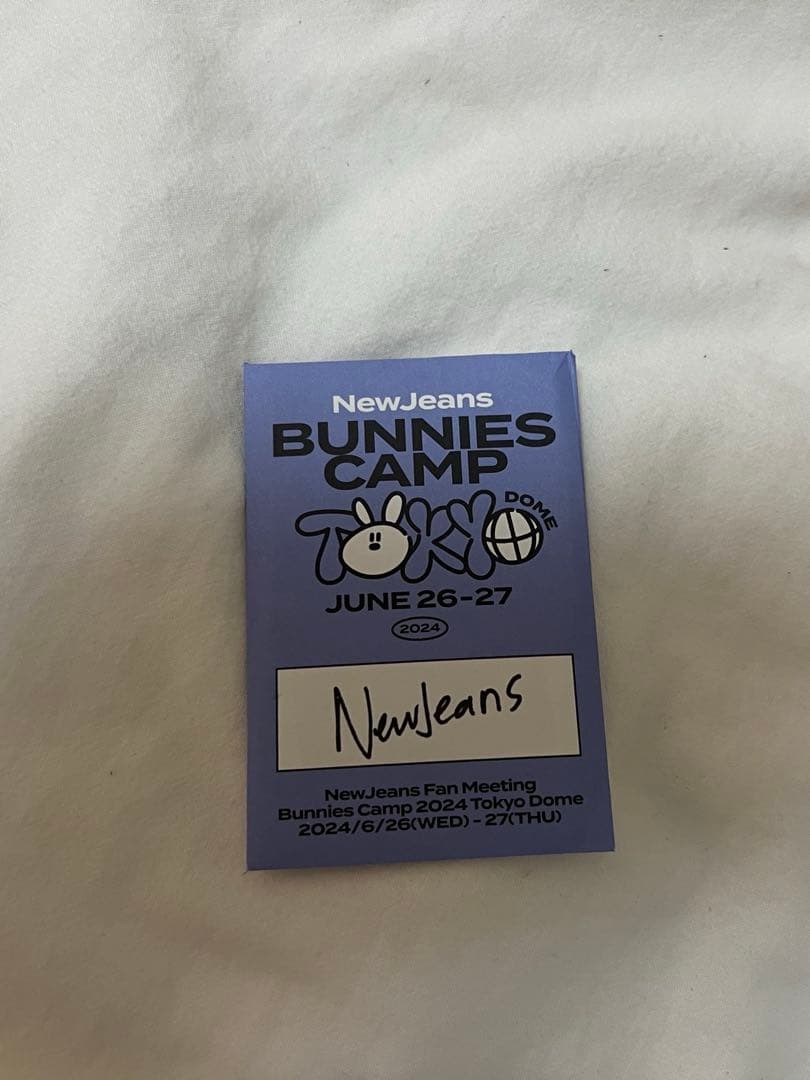 バニーズキャンプ プレミアム席特典トレカ5枚封筒あり