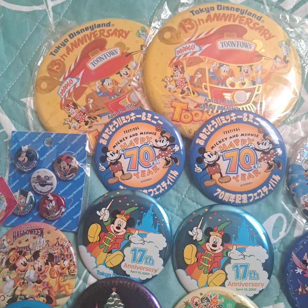 東京ディズニーランド、シー缶バッジセット - メルカリ