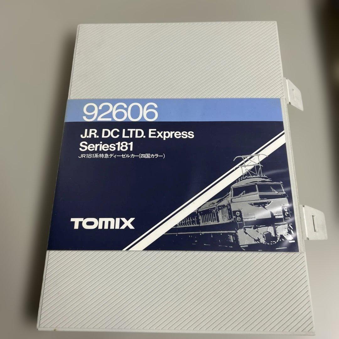 92606 トミックス　181系ディ−ゼルカ− 四国カラ−