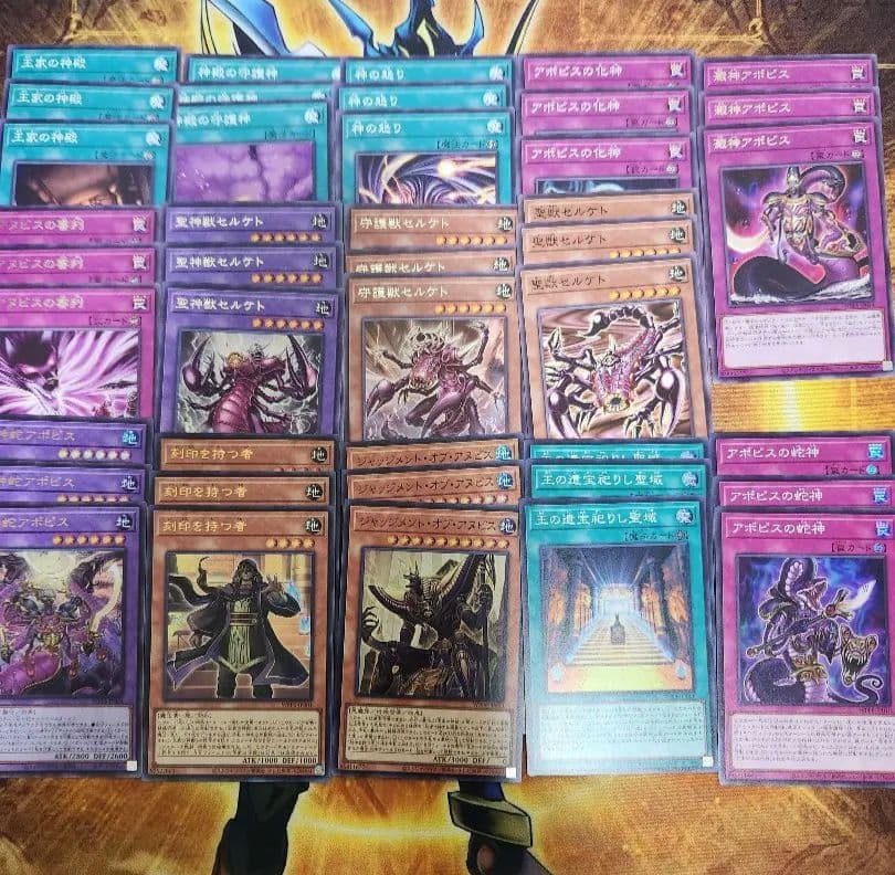 遊戯王 王家の神殿 刻印を持つ者 聖神蛇アポピス リシドデッキ