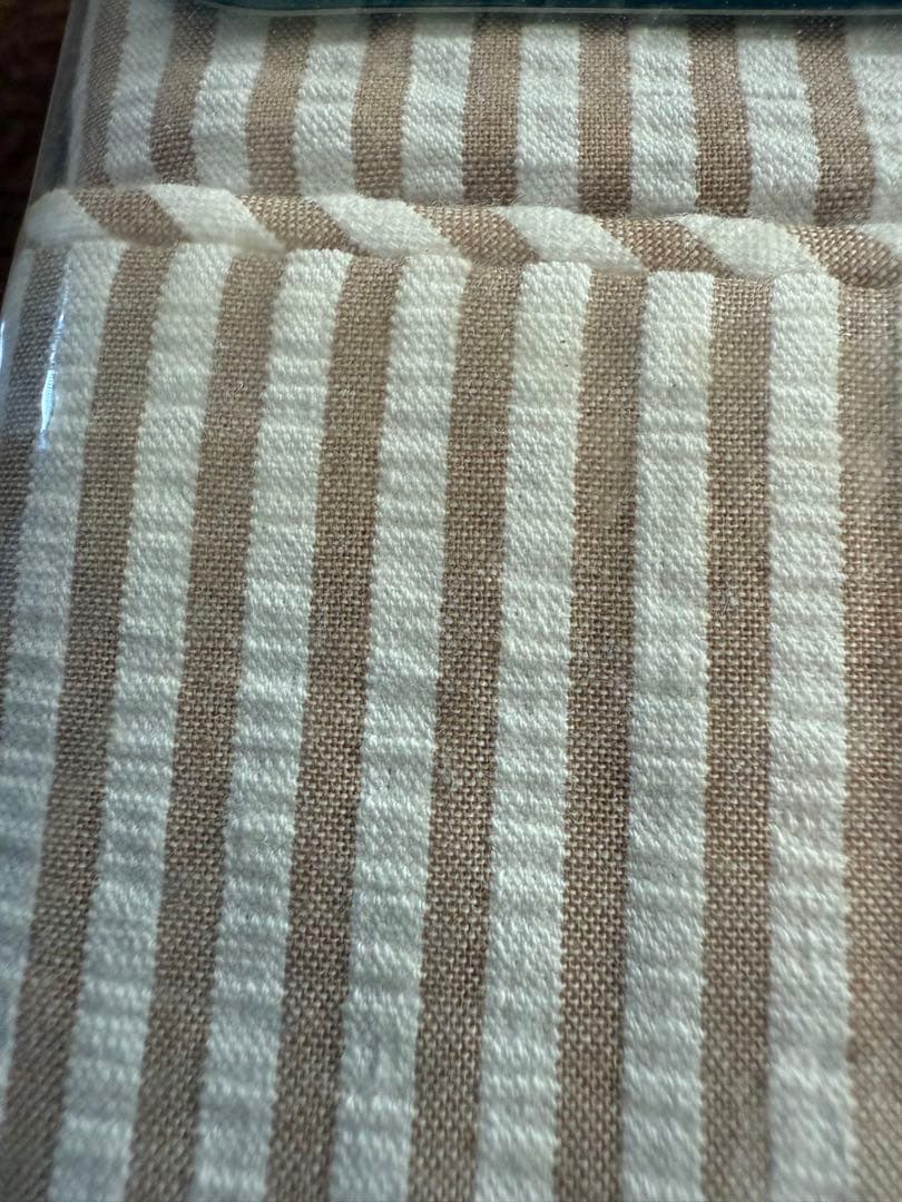 Ralph Laurenラルフローレン 掛け布団カバー ストライプ、ベージュ