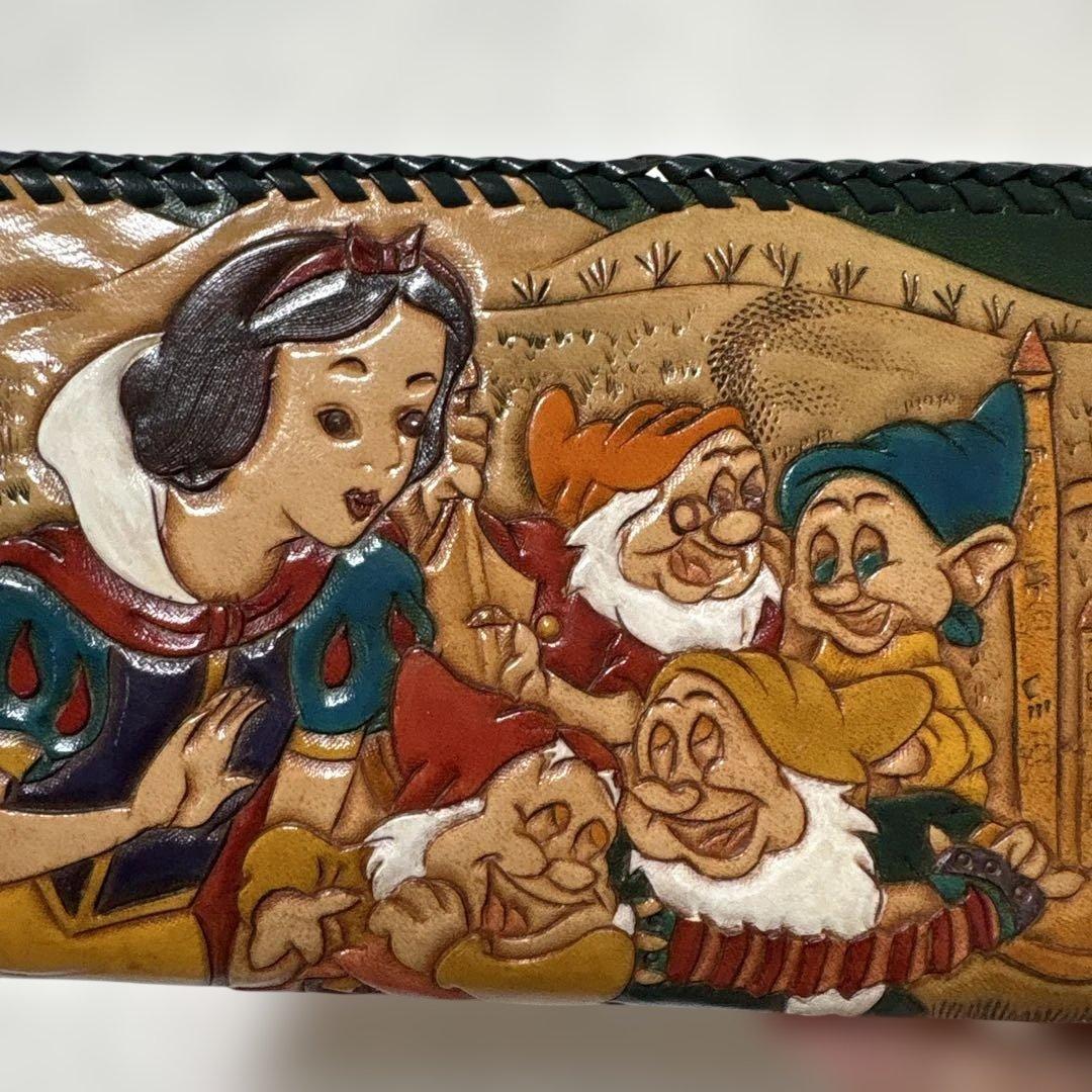 スノーホワイト レザー長財布 本革