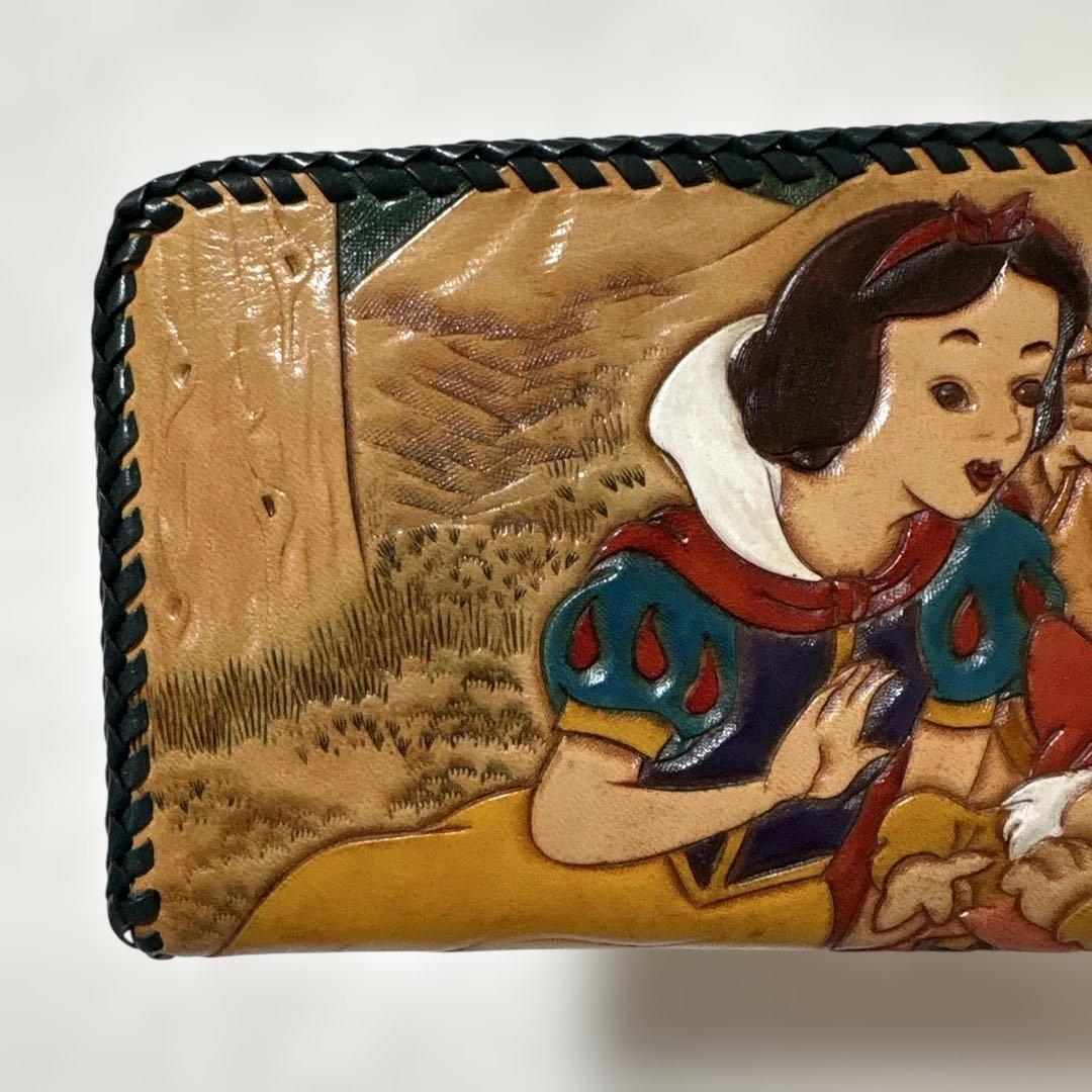 スノーホワイト レザー長財布 本革