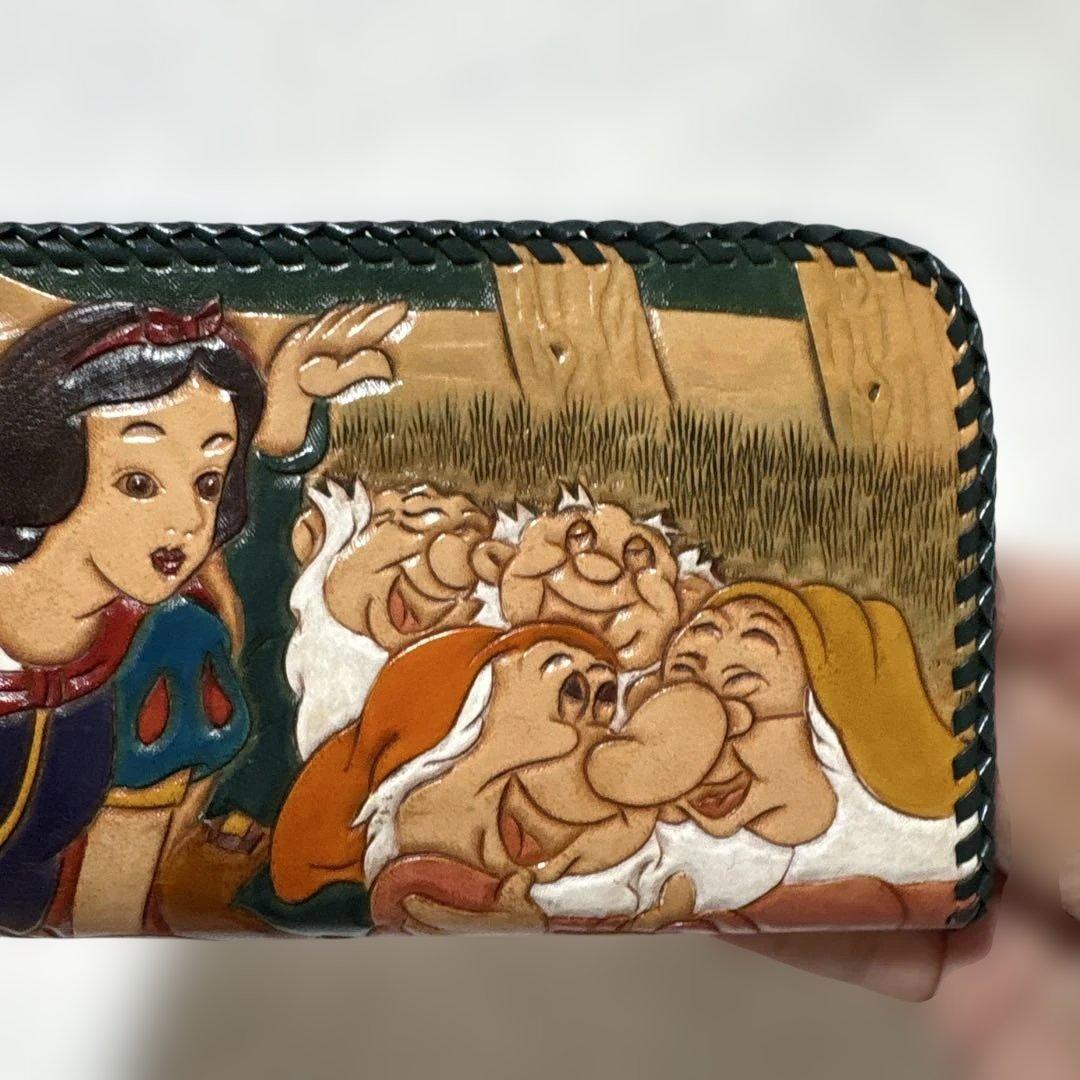 スノーホワイト レザー長財布 本革