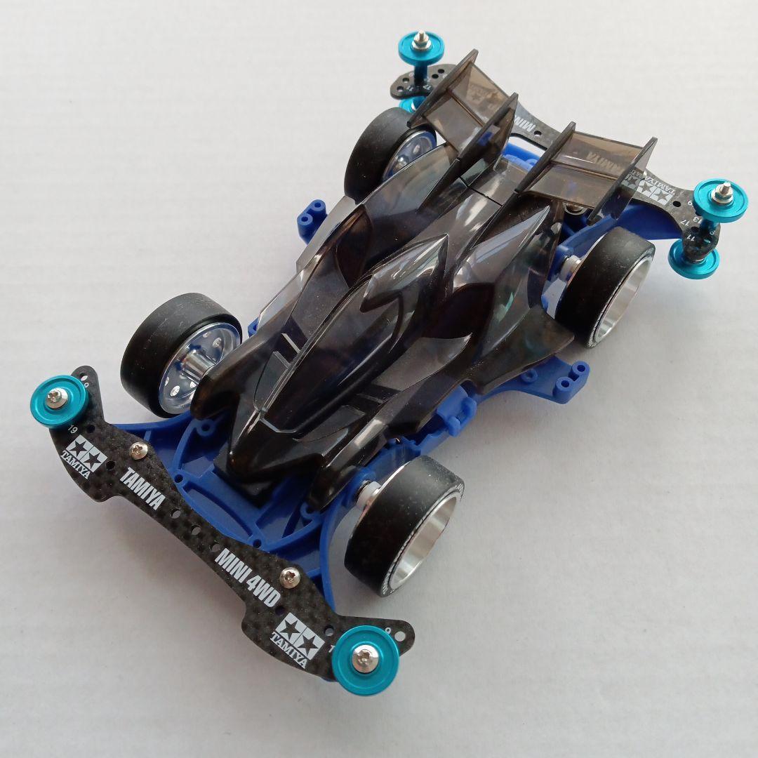ミニ四駆】マンタレイブラックSP 完成車 - メルカリ