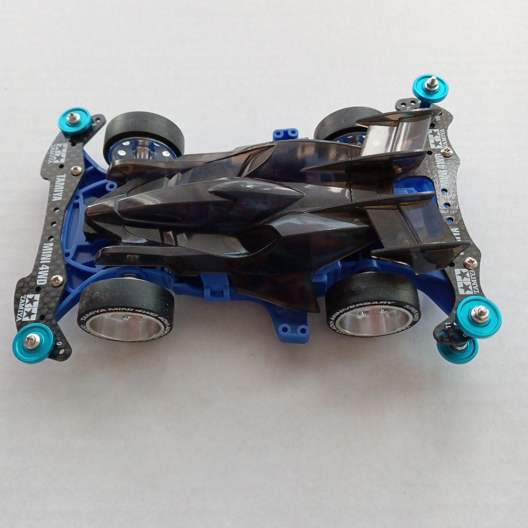 ミニ四駆】マンタレイブラックSP 完成車 - メルカリ