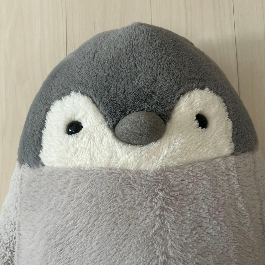 【レア】【生産終了】ニトリあったかぬいぐるみLサイズペンギン