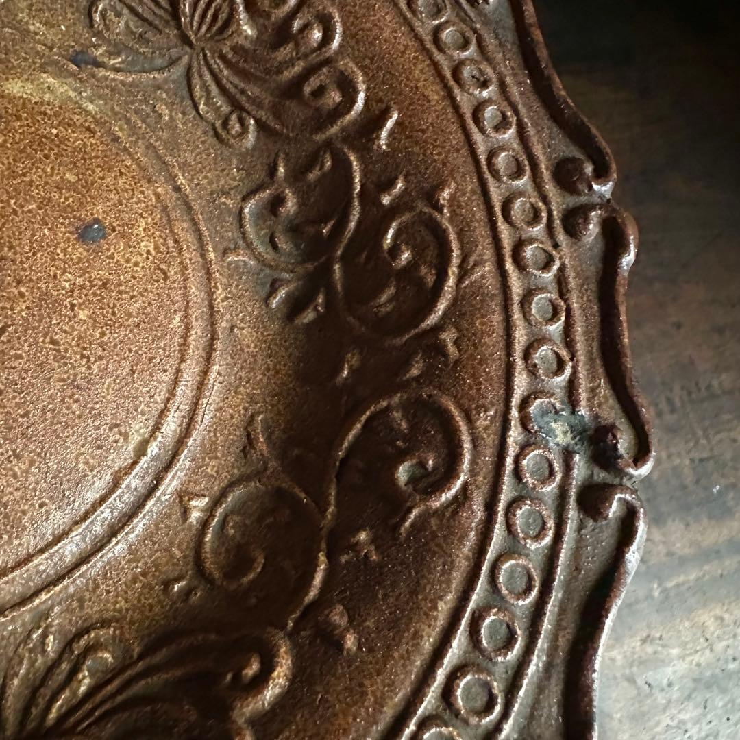 初代加藤善治 花形平鉢 「七十九翁 早梅亭造之」銘 加藤善治 平鉢 早梅亭