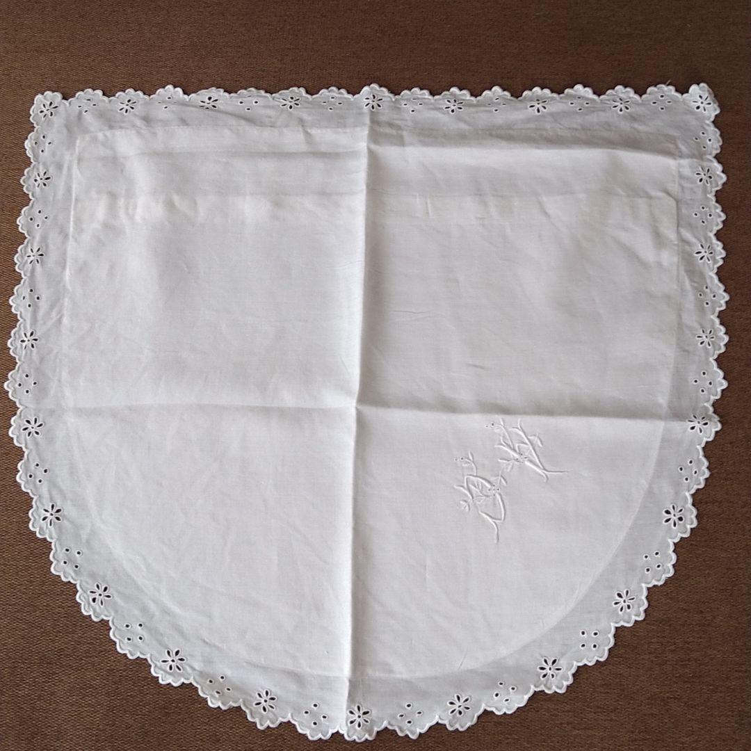 フランスアンティーク　クッションカバー　ピロケース