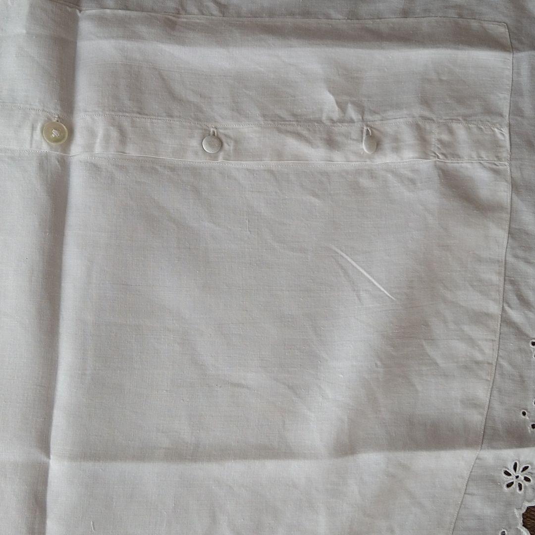 フランスアンティーク　クッションカバー　ピロケース