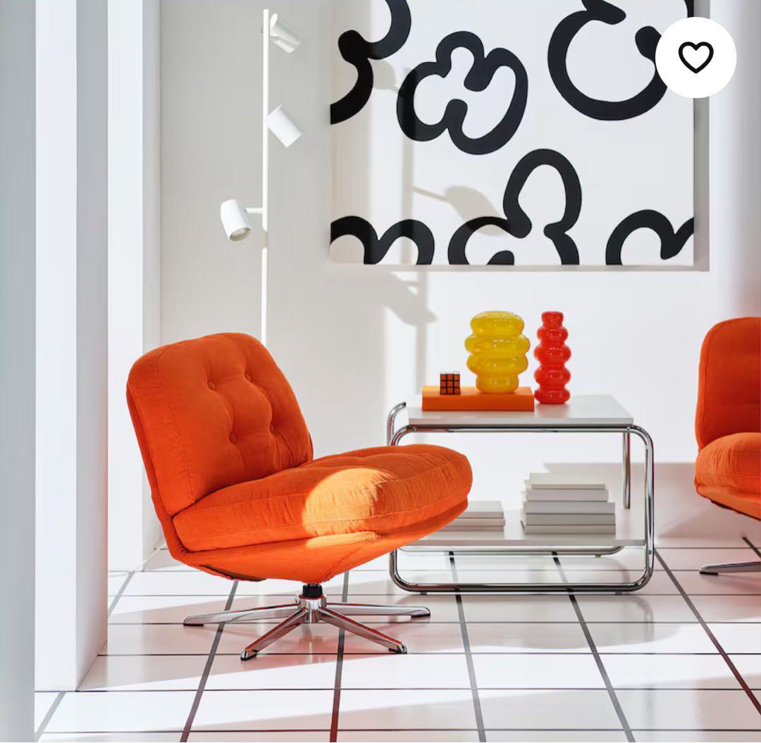 新品未開封 IKEA 回転パーソナルチェア ディヴリンゲ 椅子 正規品