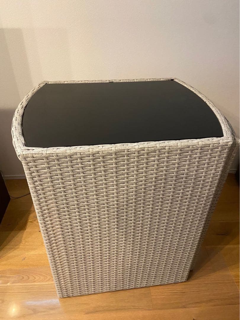 テラス　テーブルチェア　3点セット　コンパクトシリーズ　値下げしました。