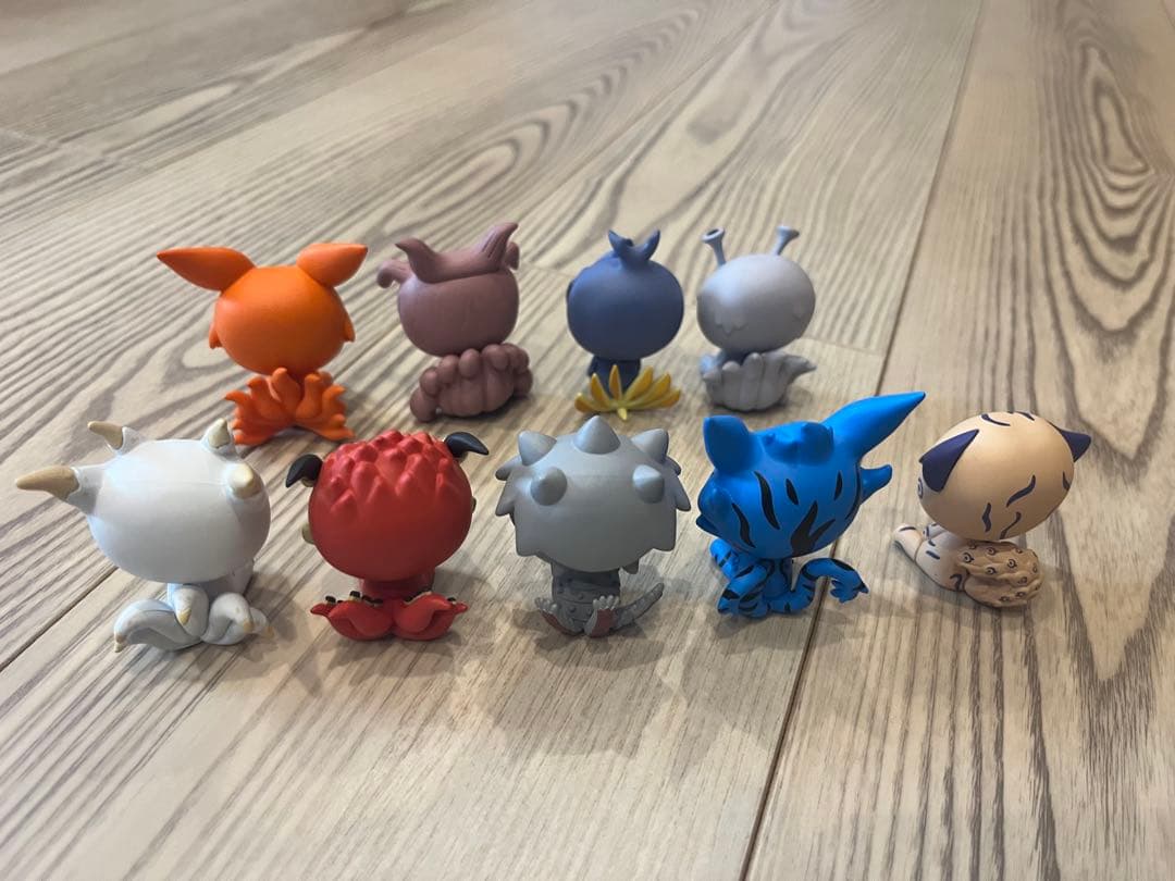 NARUTO一番くじ尾獣ちょこのっこ9体セット - メルカリ