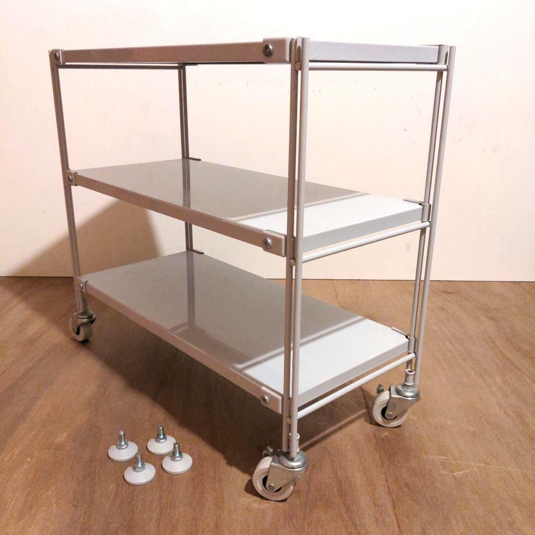 無印良品 スチールユニットシェルフ スチール棚セット ライトグレー