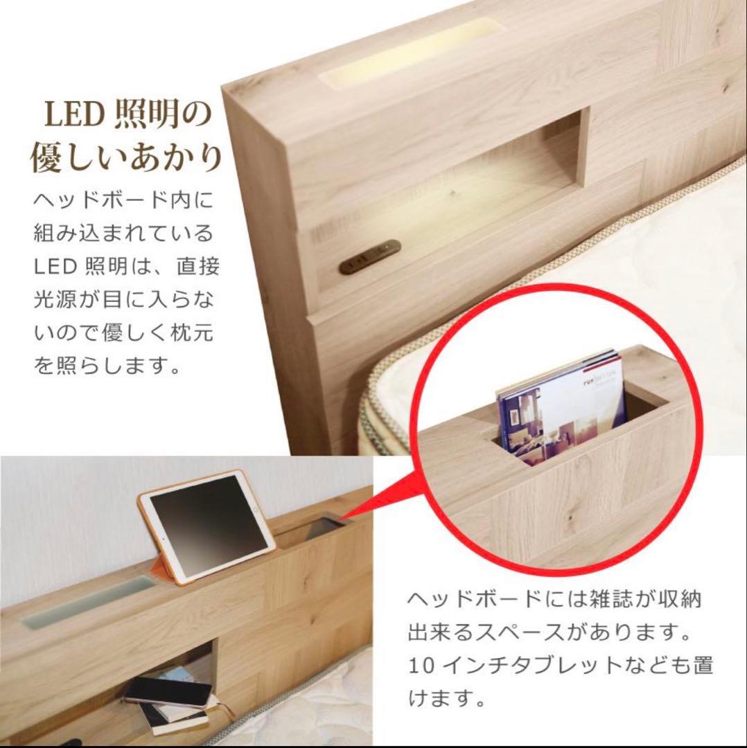 ルームズ大西正堂　シングルベッドフレーム 引き出し付き