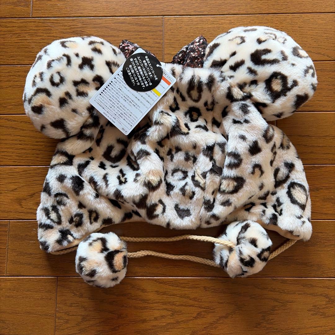 ☆新品未着用☆ディズニーリゾート ヒョウ柄 ファンキャップ - メルカリ