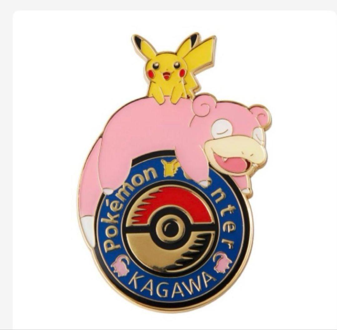 新品未開封 ポケモンセンター カガワ ロゴピンズ 香川県 即日発送