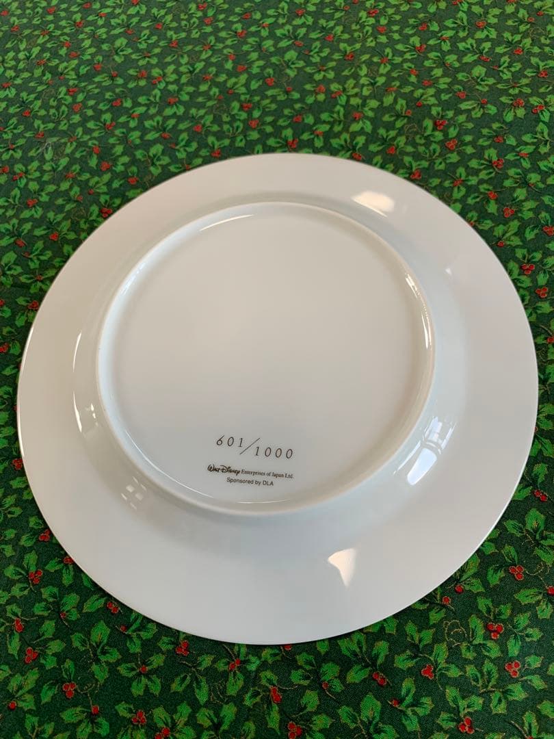 ミッキー&ミニー 70周年プレート ディズニー Disney 食器 皿 ソーサー
