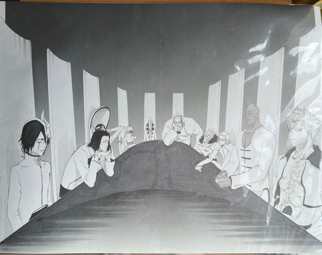 BREACH 原画展】 複製原稿 B3Hサイズ 十刃＜エスパーダ＞集合絵 - メルカリ