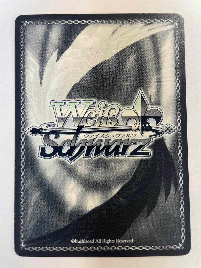 ヴァイスシュヴァルツ NIKKE ライオンの心　レオナSP サイン