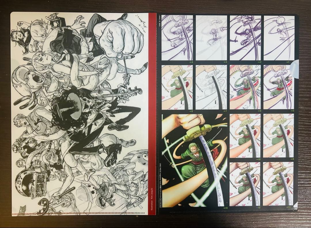 ワンピースマガジンVol.6当選品☆特製クリアファイル☆2種セット