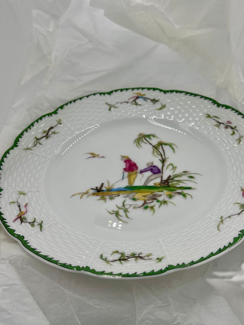 レイノー　シキオン未使用品　19センチプレート6枚 No.1〜6 銀座和光 銀座