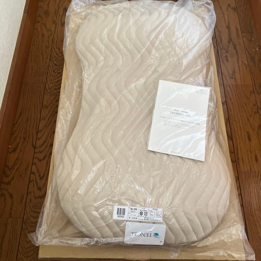 ☆特価☆POLA×東洋紡ハイブリッドエアー　HL209 快眠ピローパイルカバー付