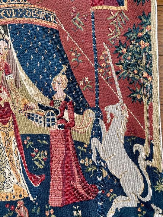 ベルギー製ゴブラン織クッション