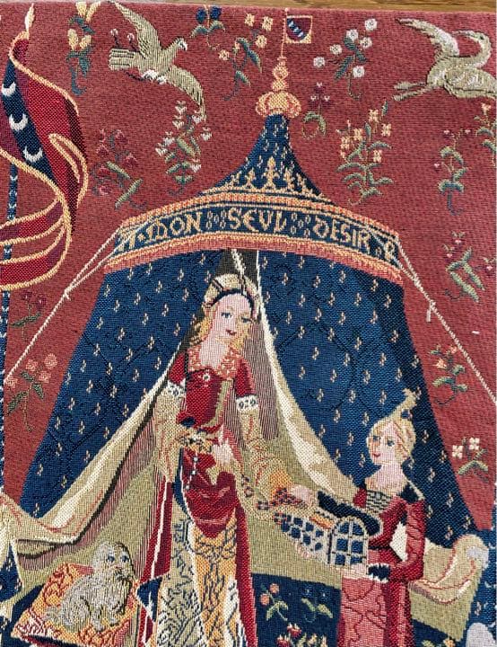 ベルギー製ゴブラン織クッション