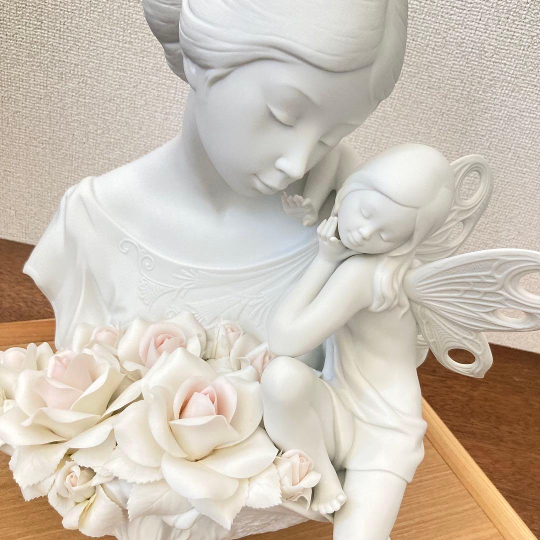 LLADRO】美の輝き グレイスシリーズ バラ 妖精 フェアリー 置物 - メルカリ