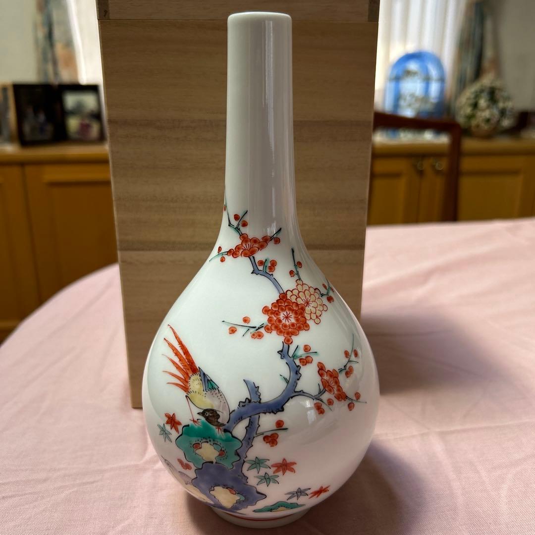 十四代柿右衛門 一輪挿し - メルカリ