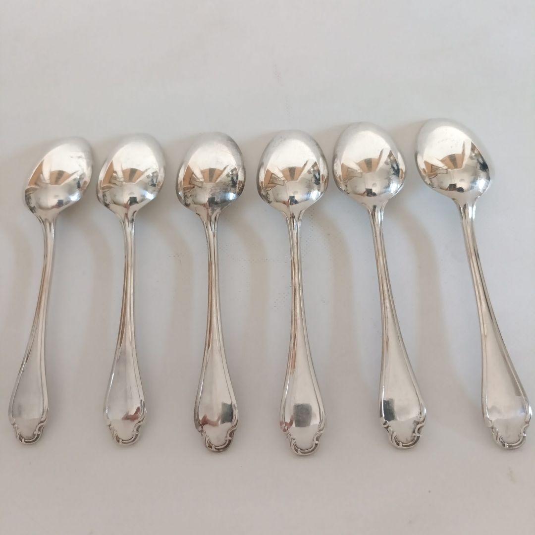 クリストフル ALFENIDE アルフェニド ポンパドール ティースプーン 6本