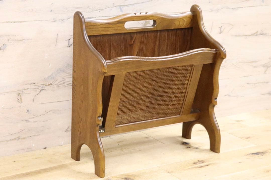 GMHS123A○karimoku / カリモク コロニアル マガジンラック ス