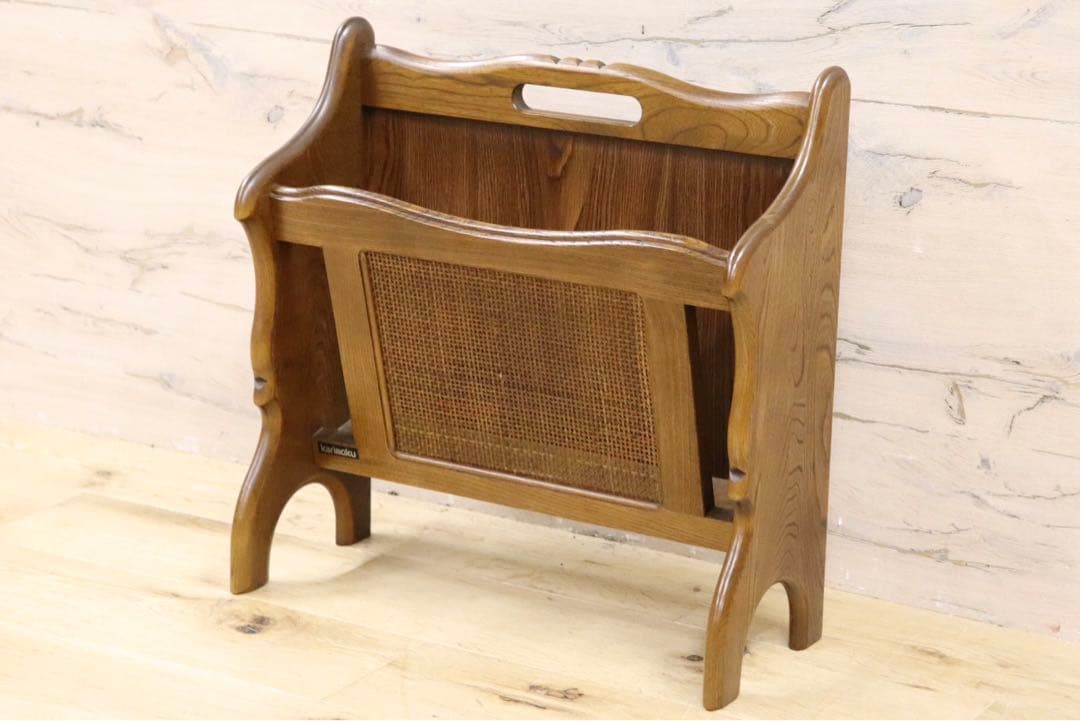 GMHS123A○karimoku / カリモク コロニアル マガジンラック ス