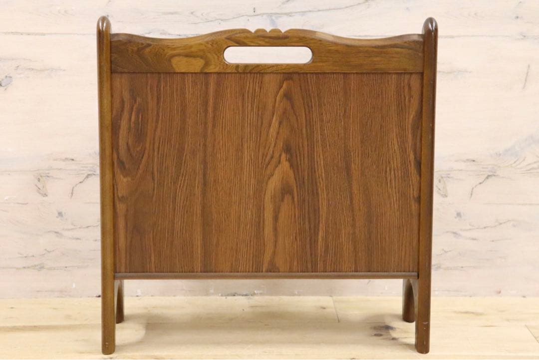 GMHS123A○karimoku / カリモク コロニアル マガジンラック ス