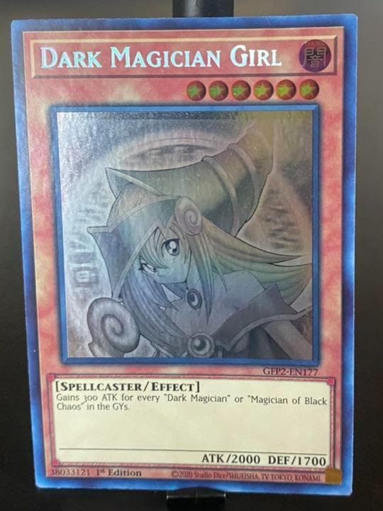 超美品】遊戯王 ブラックマジシャンガール ゴーストレア 英語 - メルカリ