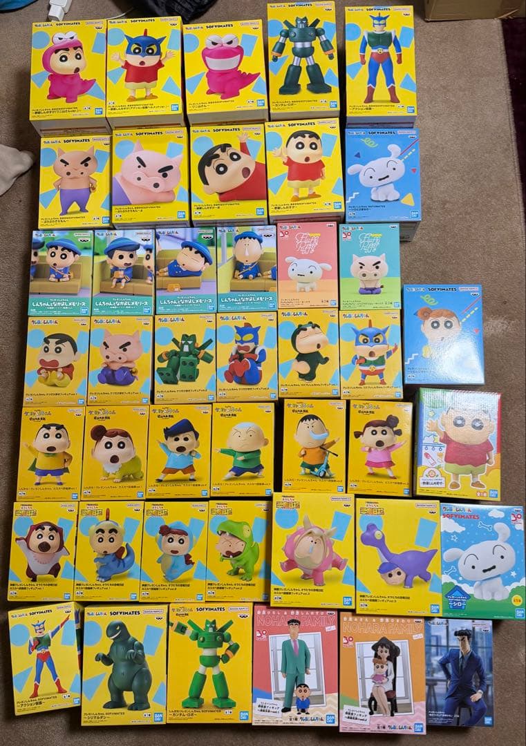 クレヨンしんちゃん　フィギュア　まとめ売り クレヨンしんちゃん フィギュア 25種セット まとめ売り - メルカリ