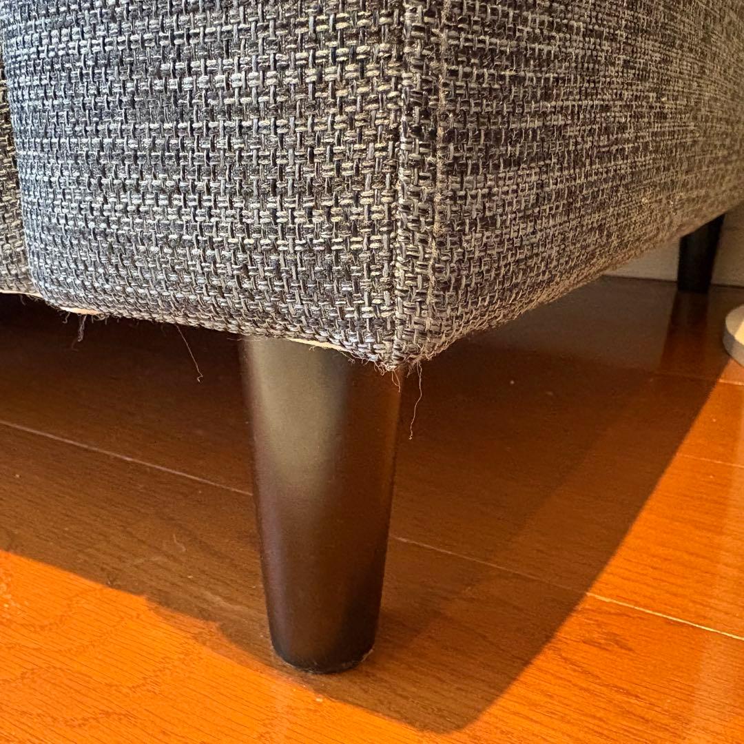 ニトリ2人掛け布張りソファ