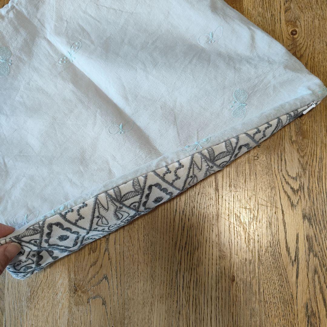 ミナペルホネン　クッションカバー　リメイク品　ハンドメイド　USED