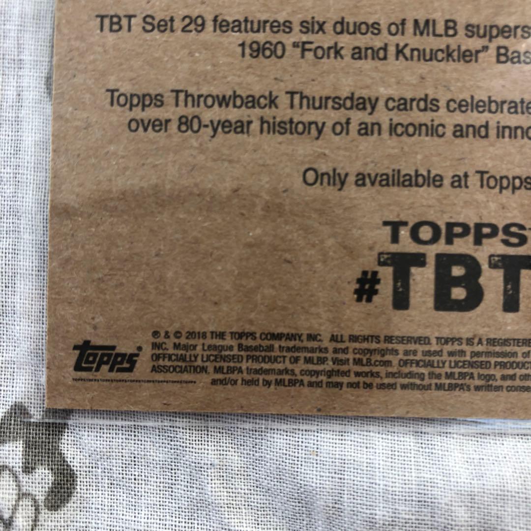 2018 TOPPS THROWBACK THURSDAY 大谷翔平 RC rc - メルカリ