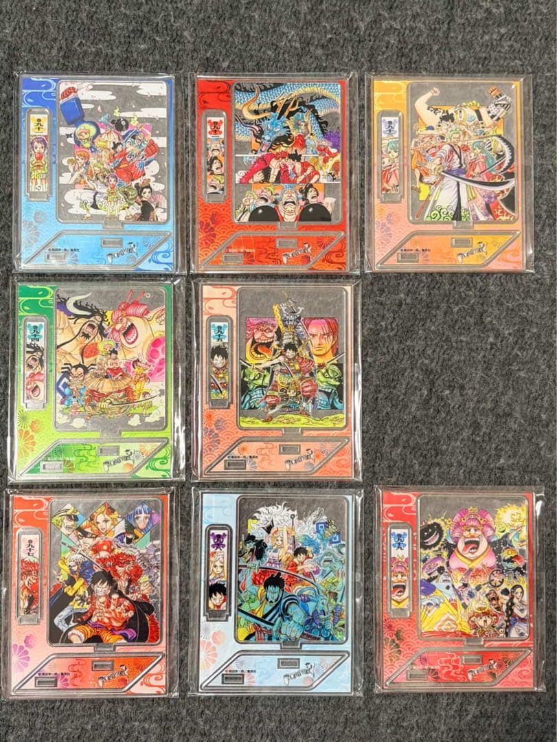 ONE PIECEコミックアクリルスタンド91~104巻13種セット※96巻なし