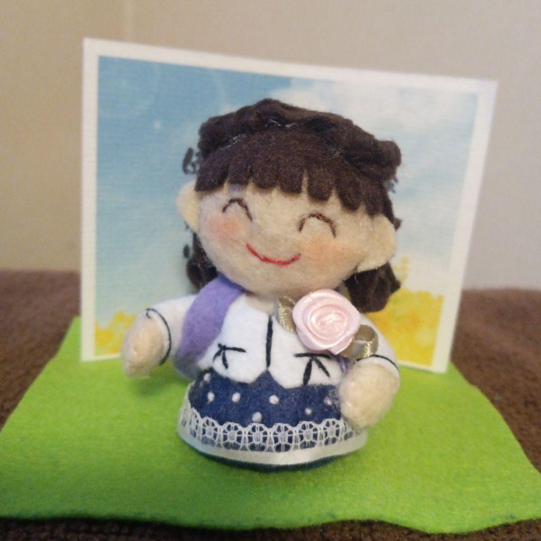 あやかつ　祝百寿　おばあちゃん　フェルト　置物