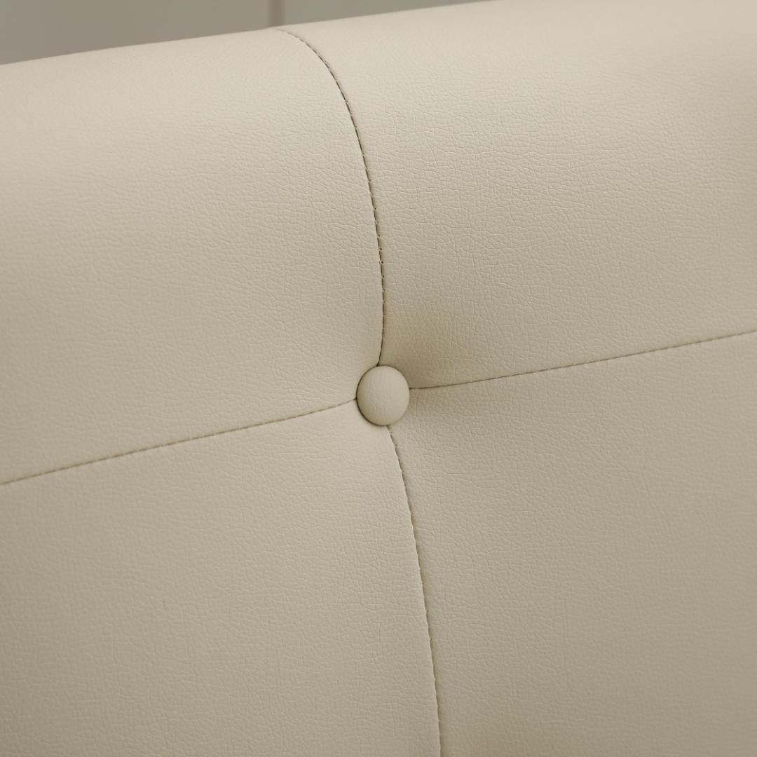 【新品】人気 高級感PVCレザーソファ 2人掛け 組立簡単