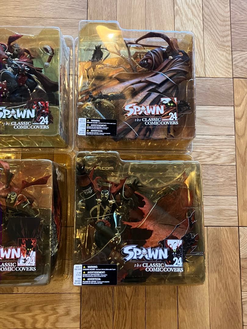 未開封 Spawn Classic Comic Covers 24 6体セット