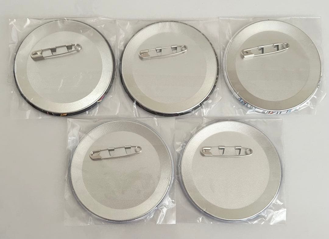 【美品未開封】コードギアス　ルルーシュ スザク　缶バッジ5点セット