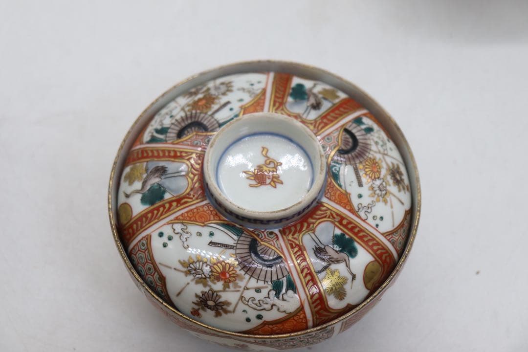 江戸 伊万里錦絵 蓋茶碗5点① アンティーク 送料込み251112 - メルカリ