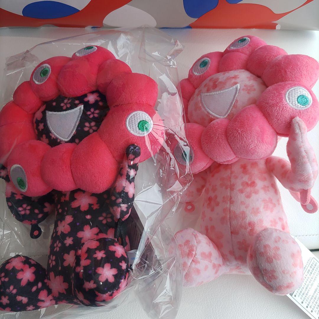 超レア入手困難！ 万博 ミャクミャク サクラ さくら ぬいぐるみ 全2種