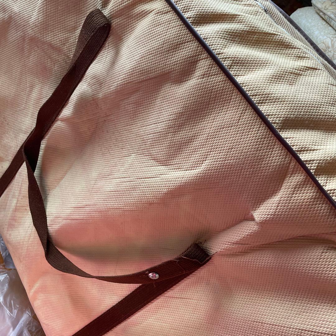 ムートンシーツ(取り外し可能)付き敷布団