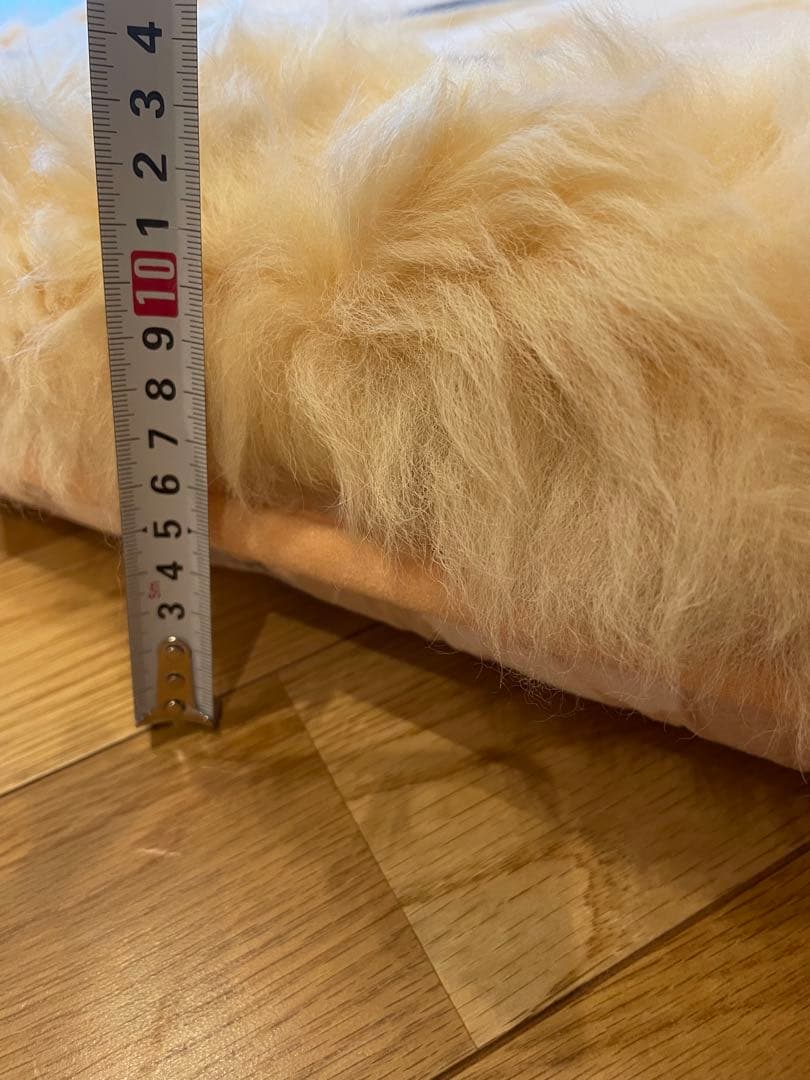 ムートンシーツ(取り外し可能)付き敷布団